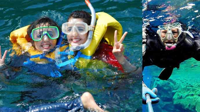 Churna Island Snorkeling Mask and Diving