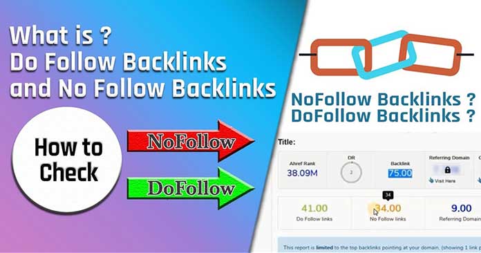 What is Difference Between DoFollow Backlinks NoFollow Backlinks