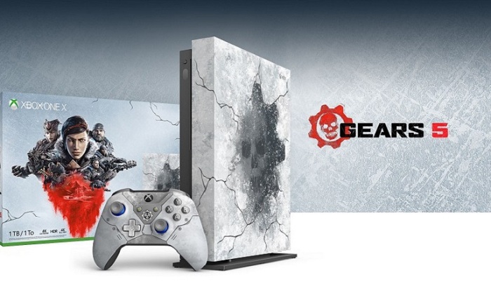 Gears 5 , Microsoft , Xbox One , video games , game , Game console , Console , controller