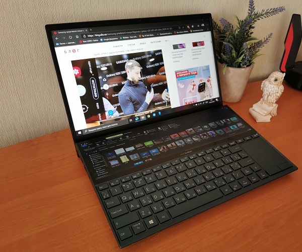 ASUS ZenBook Duo UX481FL Ahead of its time