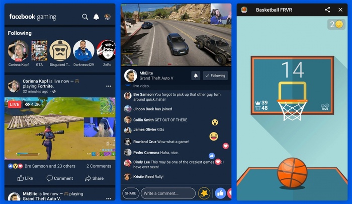 Facebook launched the video streaming service Facebook Gaming