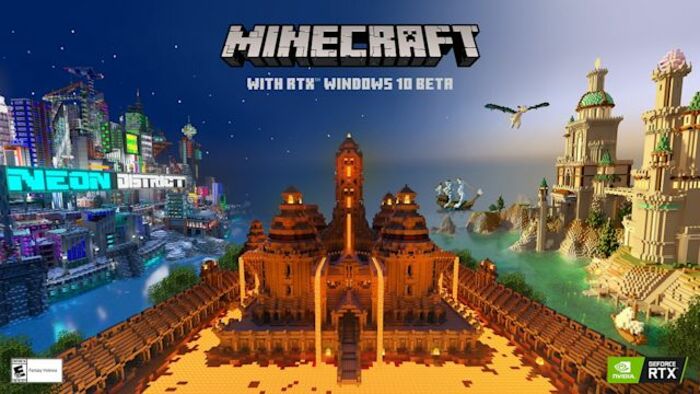 Minecraft beta with ray tracing will be released on PC