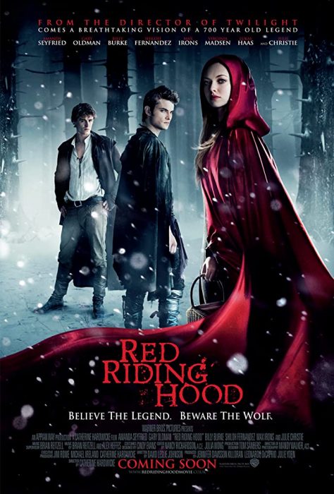 Romantic horror film Little Red Riding Hood