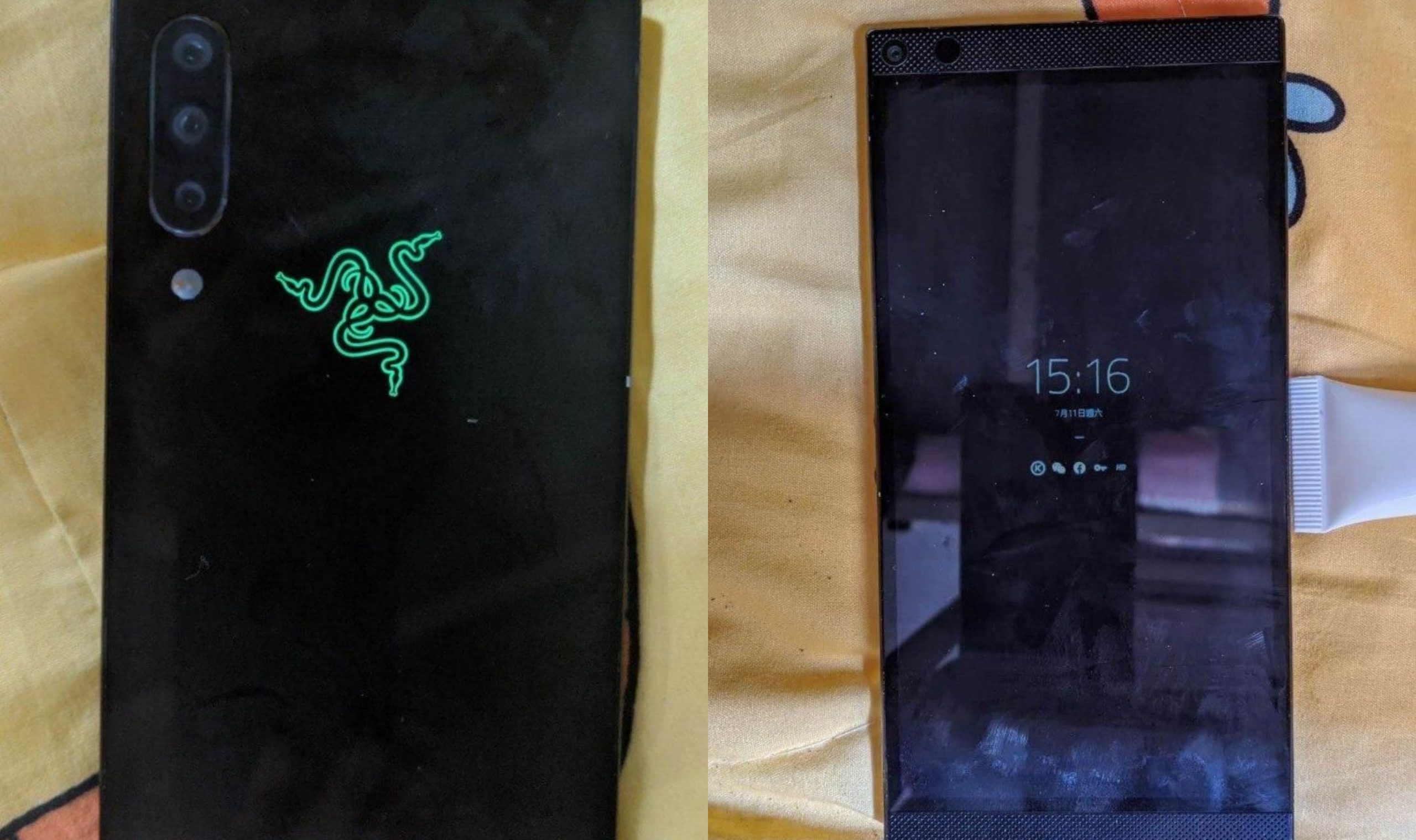 Alleged Razer Phone 3 prototype pictures reveal its design