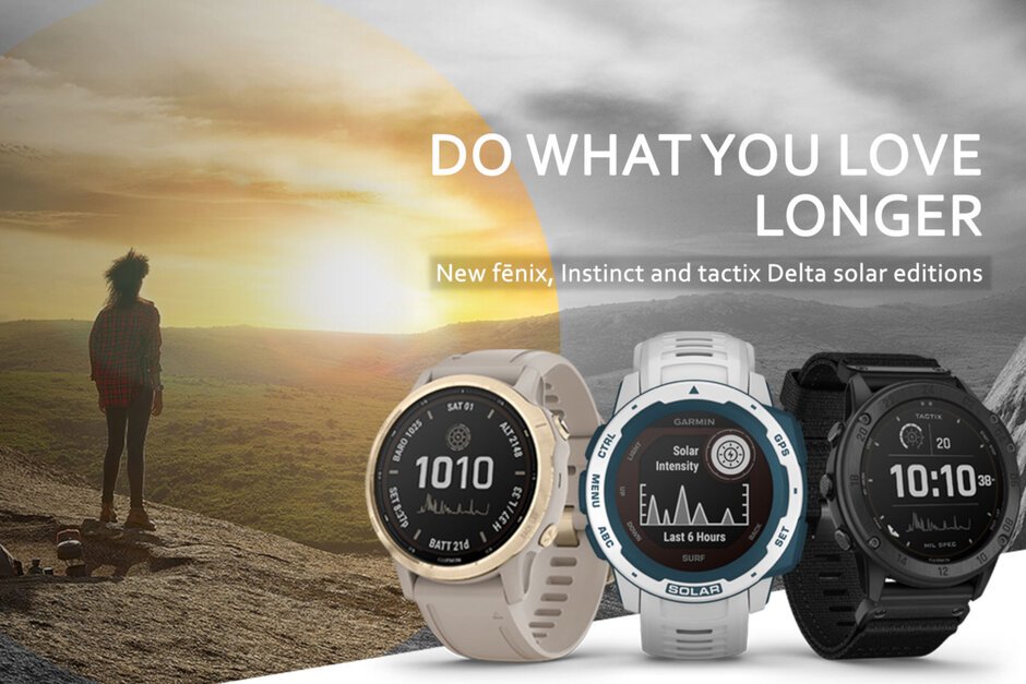 Garmin launches Solar powered Smartwatches, refreshed versions of existing lineup
