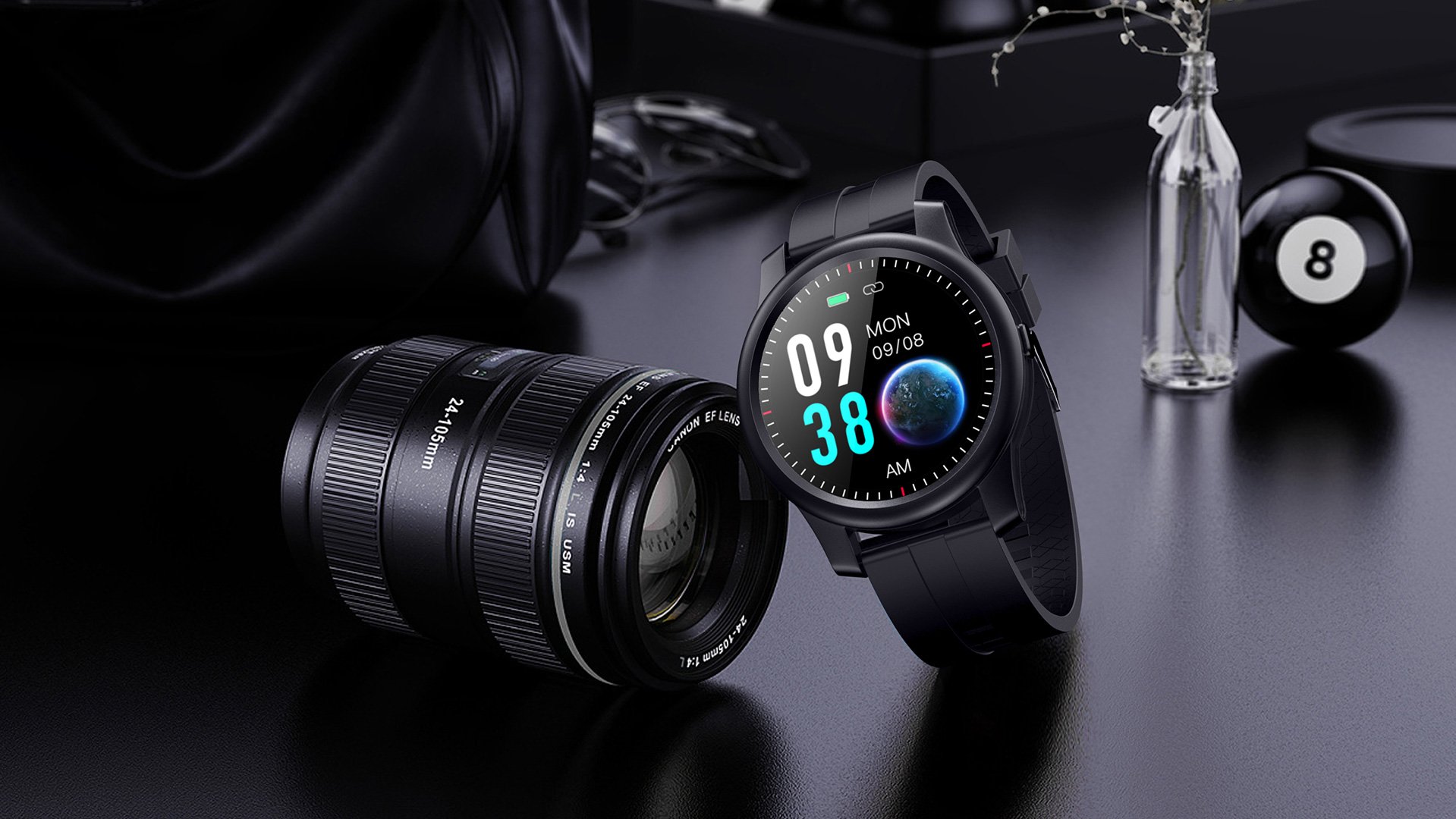 Elephone R8 Smartwatch is Available in Black & Silver Colors for $39.99