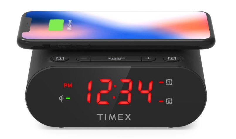 Wireless Power Consortium certifies Timex Alarm Clock with Wireless Charging