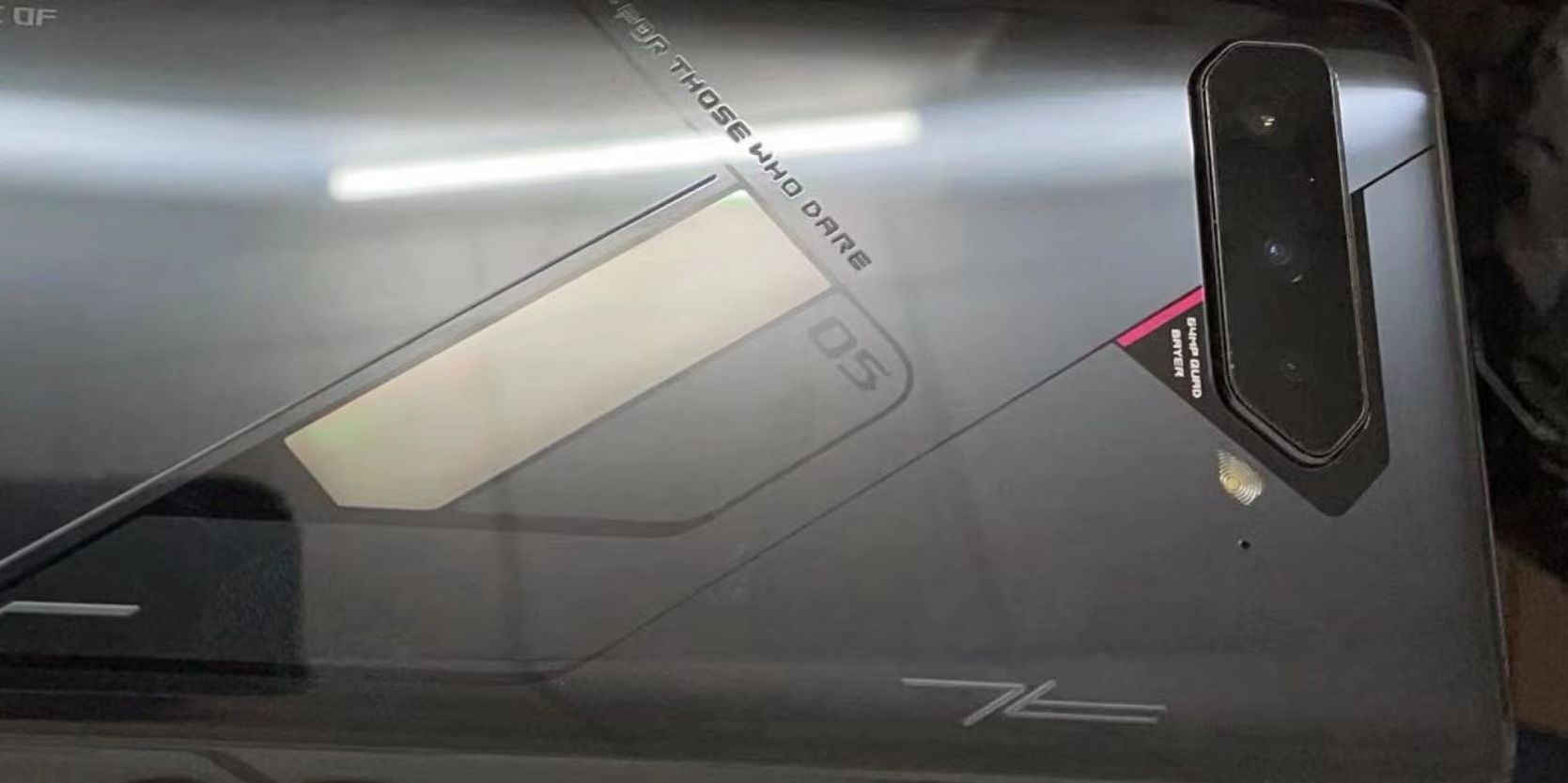 ASUS ROG Phone 5 with secondary screen appears in a leaked video