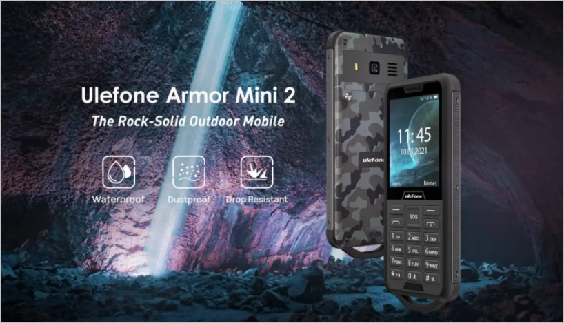 Ulefone Armor Mini 2 rugged smartphone with IP68 rating launched