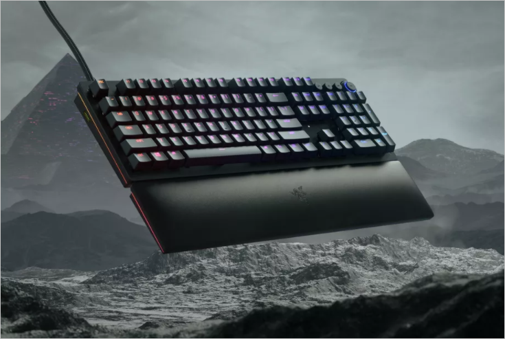 Razer unveils the Huntsman V2 Analog keyboard and Laptop Stand Chroma V2