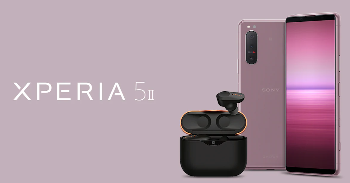 Sony releases a pink Xperia 5 II in Europe and it comes with free earbuds