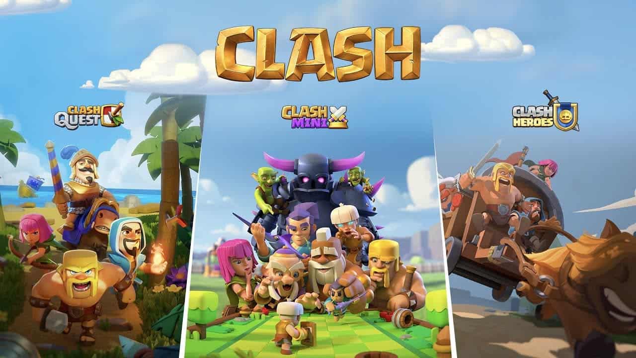 Three new Clash games are coming: Clash Quest, Clash Mini & Clash Heroes