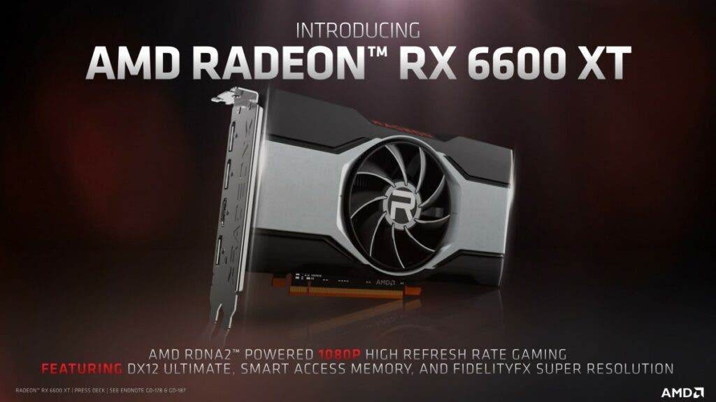 AMD unveils Radeon RX 6600 XT graphics cards for $379