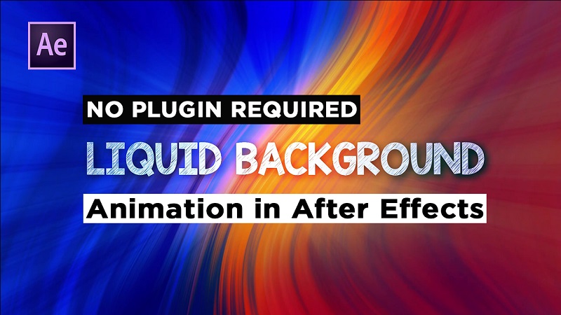Liquid Gradient Background Animation in After Effects – After Effects Tutorial