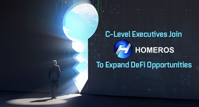 C-Level Executives Join Homeros to Expand DeFi Opportunities