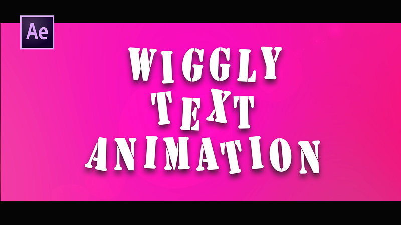 How To Create a Wiggly Text Effect in After Effects – After Effects Tutorial