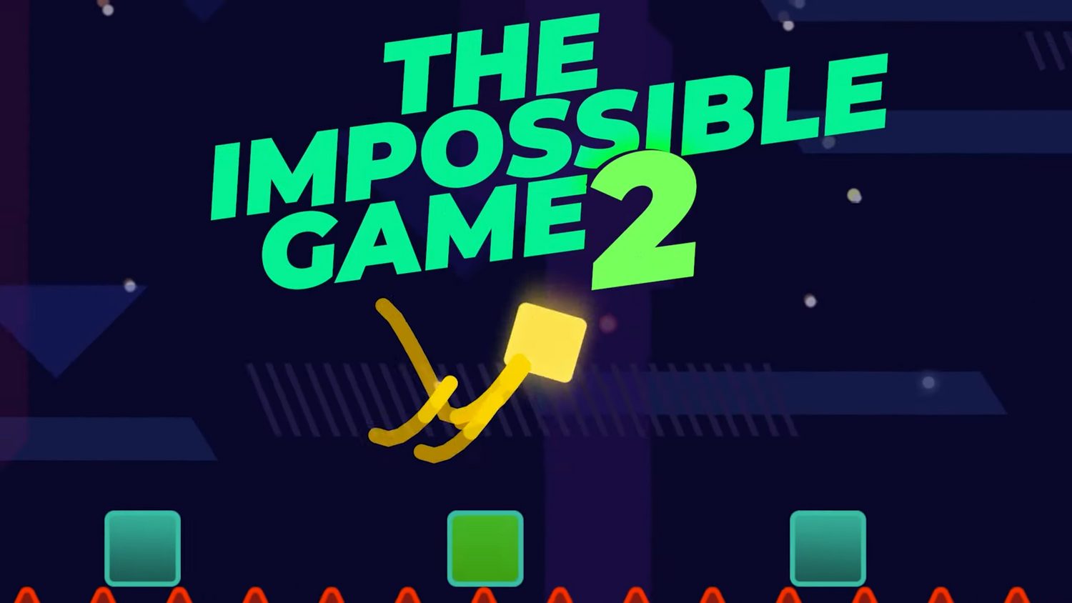 The Impossible Game 2 is an extremely frustrating game for Android & iOS