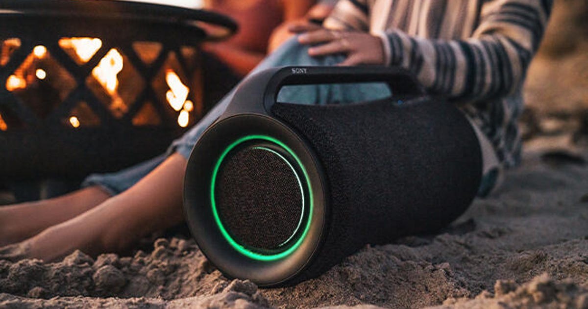 Get 40% Off This Ultra-Portable Sony Party Speaker Take it with you anywhere: It'll keep the party going all day and night long.