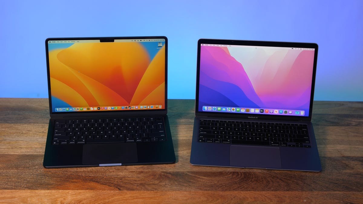 MacBook Air M2 vs. MacBook Air M1: Worth the Extra $200 The new MacBook Air M2 boasts a better processor than its M1 predecessor and an all-new design.