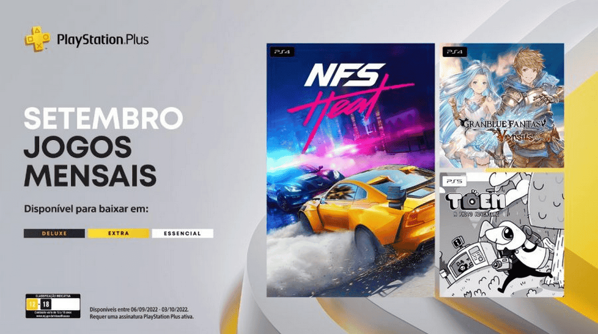 PS Plus Essential: GranBlue Versus, Need for Speed and more