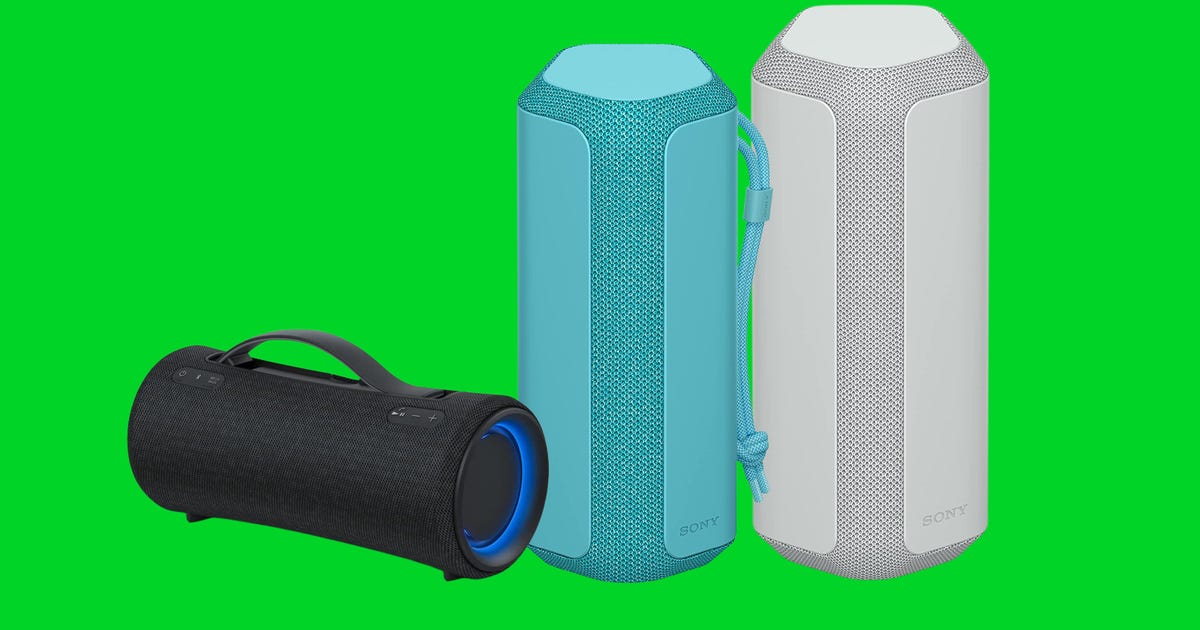 Sony's Powerful, Yet Portable, Bluetooth Speakers Are up to $201 Off Right Now These speakers can be taken anywhere and will keep the party going everywhere.