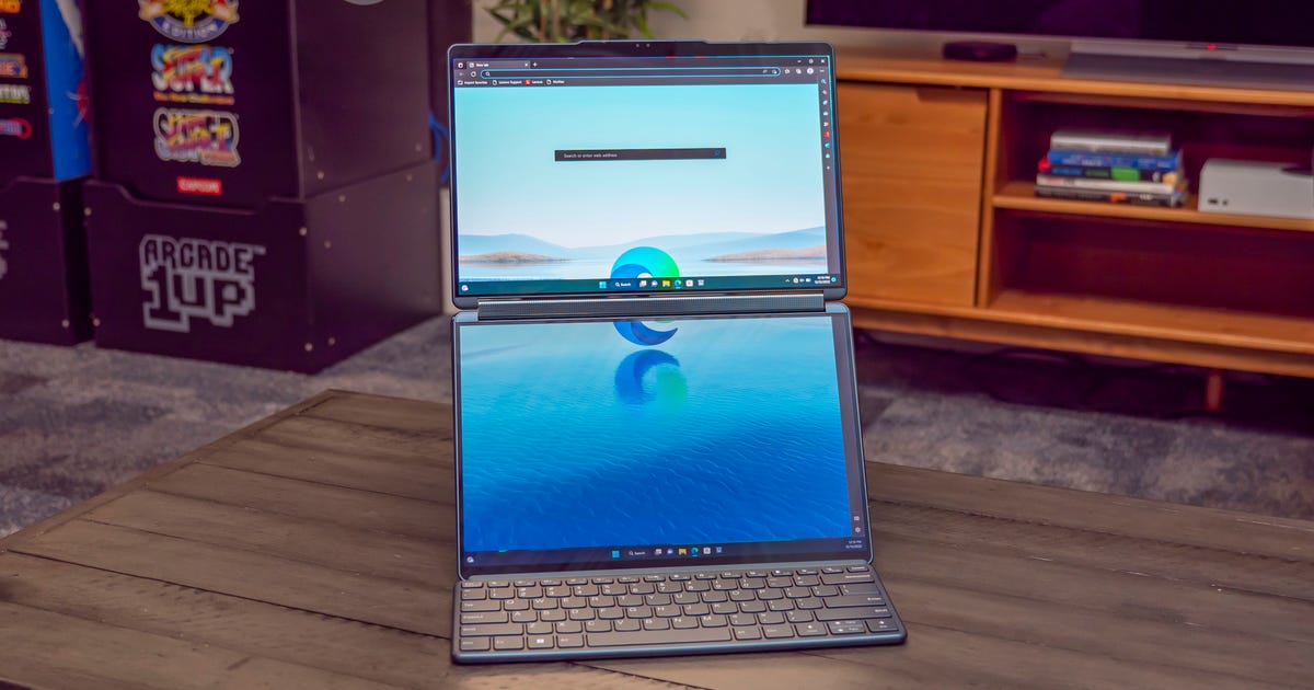 Lenovo Reimagines Laptops at CES With Acrobatic Dual Screens The