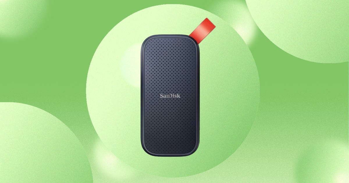 Store More for Less With This 2TB Portable SanDisk SSD Down to $120 Save big on this external SanDisk storage drive with drop protection and lightning-fast data transfer speeds.