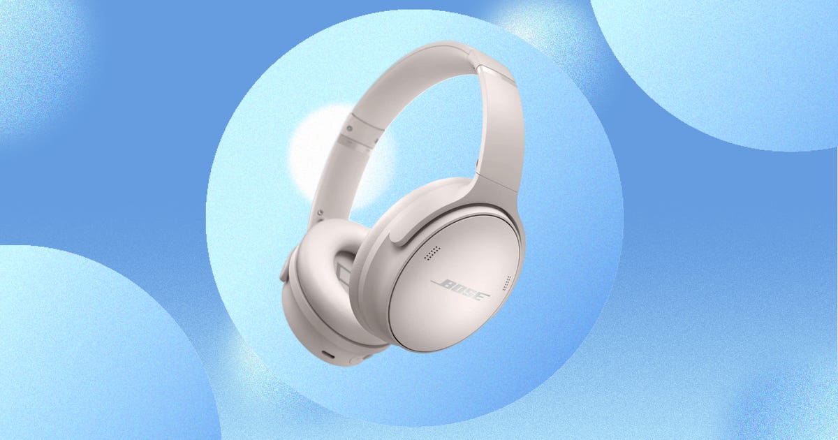 Bose's Best Noise-Canceling Headphones Are Available at an $80 Discount Right Now This deal brings the Bose QuietComfort 45 over-ear headphones down to just $249.