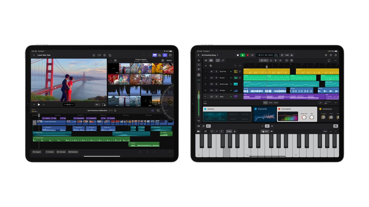 Apple Brings Subscription-Based Final Cut Pro and Logic Pro to the iPad Two of the Mac's biggest pro creative tools arrive on the iPad, a month ahead of Apple's developer conference.