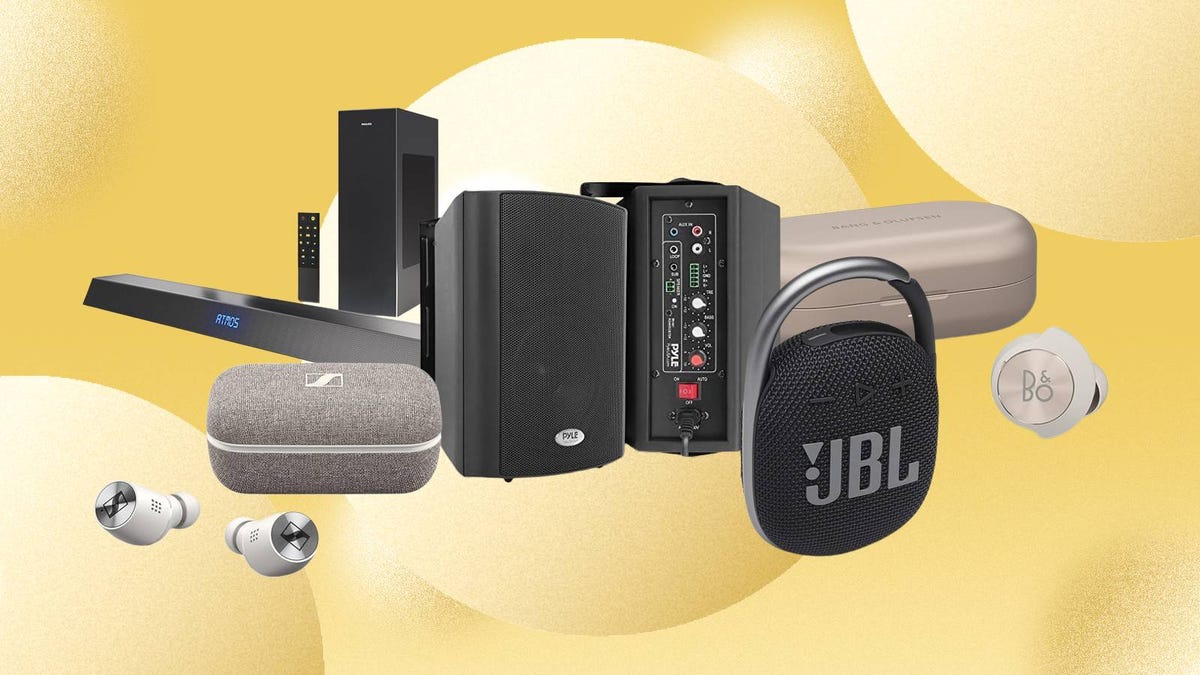 Take Up to 83% Off a Huge Variety of Audio Devices at Woot Save on earbuds, headsets, portable speakers, soundbars, stereo systems and more, with prices starting at just $13.