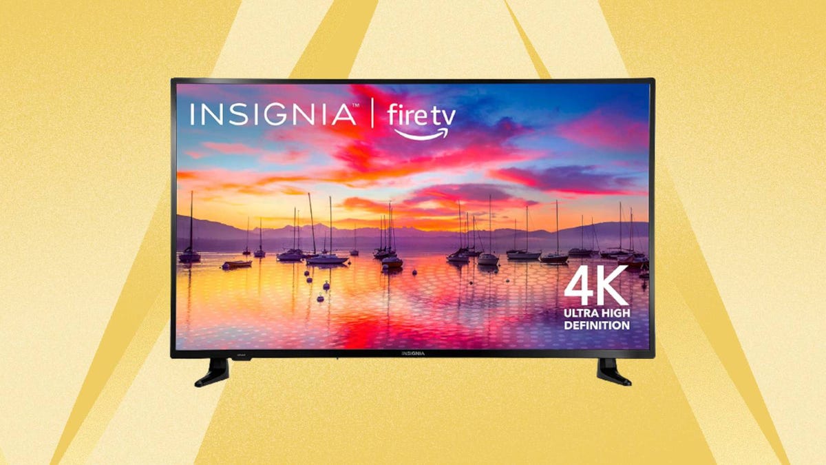 This 2023 Insignia 4K Fire TV Is Down to $200 (Save $150) If you're looking for an affordable 4K TV, this 50-inch model is a solid option — and it comes with an Alexa voice remote to make it easy to find what you want to watch.