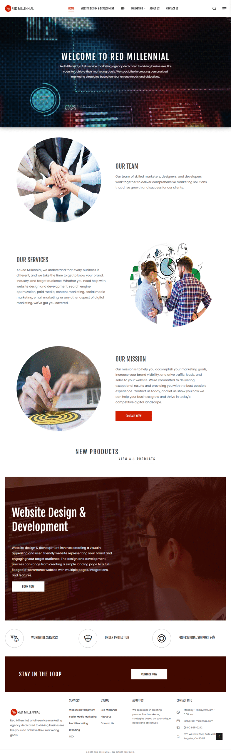 Red Millennial – Modern Coaching & Growth Platform