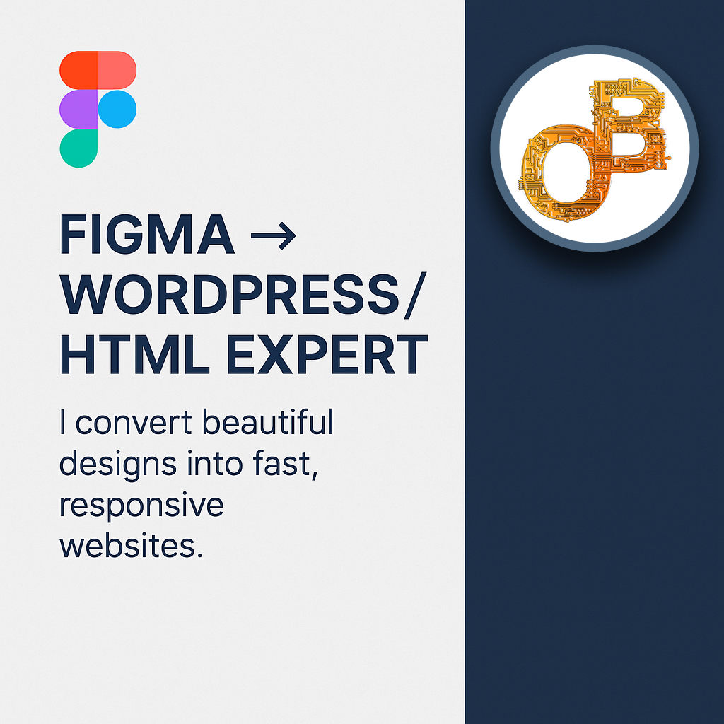 Got a beautiful Figma design but need it live on WordPress?