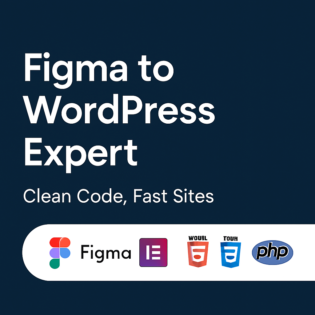 How I Convert Figma Designs into Fast, SEO-Optimized WordPress Sites