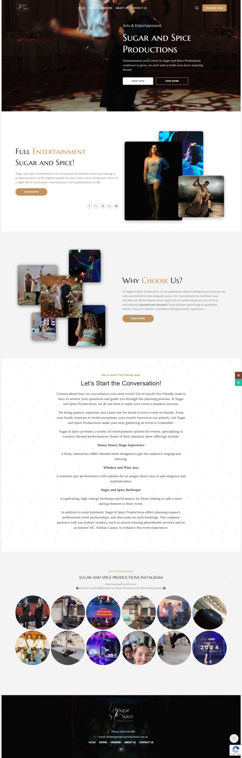 Sugar & Spice Productions – Dance & Cheer photography